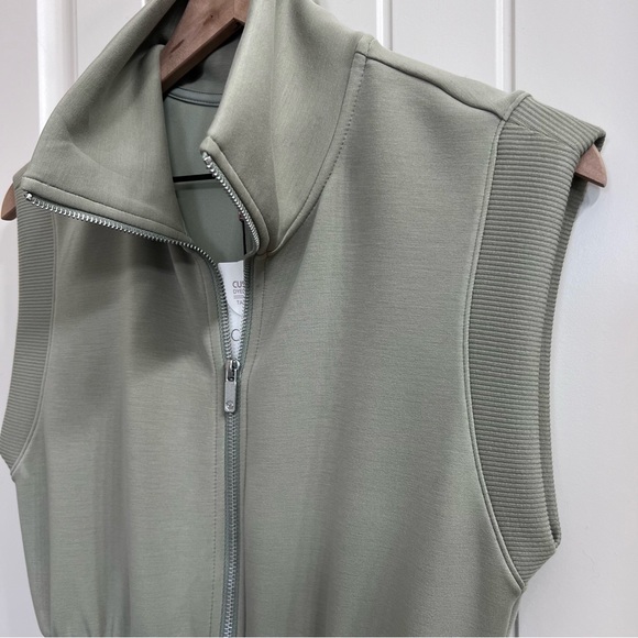 Calia Womens Sandwash Dress in Olive Green, Size XS, NWT - Picture 5 of 9